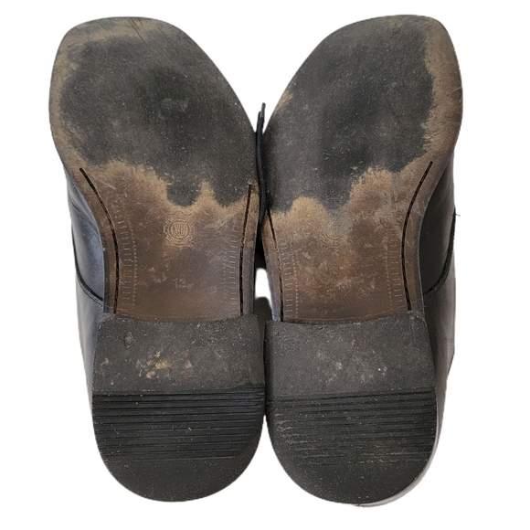 Pronto Uomo Moc Toe Black Leather Mens Size 13 - Picture 6 of 6